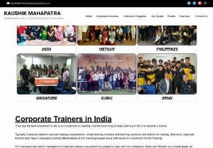 Best Corporate Trainers in India | Certified Corporate Coaches - Corporate Trainers in India is one of the most respectful, meaningful and lucrative profession in recent times. Not only that there is an enormous amount of job satisfaction for trainers as there is a sense of giving back to society. So its a no brainer that more and more people who want to be Corporate Trainers in India.