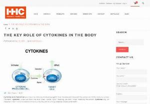 Discover the role of cytokines in the body | Helvetica Health Care - Cytokines are a variety of proteins or glycoproteins formed by various nucleated cells in the body. Learn more about the role of cytokines to restore balance in the body.