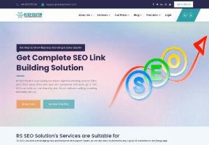 Buy Search Engine Optimization Service - RS SEO Solution - RS SEO Solution is well established ISO certified digital marketing firm since 2004, providing complete digital marketing services like SEO, SMO, PPC etc. with guarantee of quality and manual services or money back. Promote your business website with us, get good search engine ranking and increase organic traffic to boost sales with branding online.
