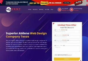     Web Design & Development in Abilene, TX | Websvent   - Websvent offers expert web design and development services in Abilene, TX. Contact us for a professional Abilene website designer, web development, and mobile responsiveness!