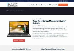 College Management System Software - College ERP or College Management System is used in education institutions to manage various departments. College ERP covers Student, Academics, Fee, Accounts, Administrative work, Library etc in an efficient way.Biyani Technologies Galaxy College Management System /office automation has around 24+ modules.