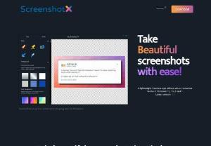Beautiful screenshots in Windows | ScreenshotX - ScreenshotX is a new screenshot snipping tool for Windows. Take beautiful screenshots in Windows and share them instantly for free and without registration.