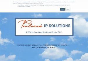 Tailored IP Solutions - A boutique intellectual property law firm offering U.S. and foreign trademark and copyright services to clients throughout the entire United States and abroad.
