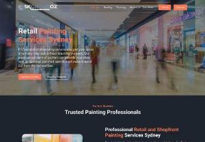 Retail Painting | SK Group Oz - SK Group OZ is a professional retail painting service in Sydney that offers expert knowledge and quality craftsmanship for all your interior and exterior painting needs.