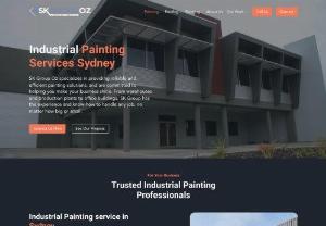 Industrial Painters Sydney | industrial painting | SK Group OZ - SK Group OZ provides professional industrial painting services for businesses in Sydney. We specialize in industrial painting and strive to give the best outcomes with great results.