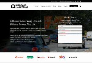 Billboard Marketing | The #1 Billboard Advertising Agency UK - Maximise your marketing budget, capture attention with national billboard advertising. Reach 98% of UK population weekly. Contact us for bespoke campaign proposals.