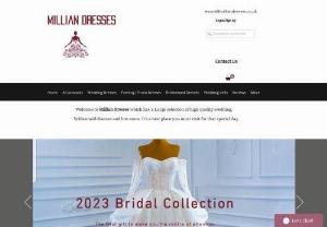 millian dresses - At Millian Dresses, we sell top quality wedding dresses and accessories at very low prices. we also sell wedding veils, gloves, belts and evening dresses. We also have the ability to Customize dresses for buyers who has a specific design in mind