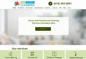We are a family owned commercial and residential cleaning company in Columbus - Making your home and your business shine is our specialty! Our team understands how challenging it can be to follow cleaning tasks beyond the daily routine. Today we are concerned with the demands of work and family, while others are physically unable to take care of cleaning.