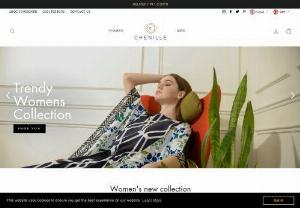 Chenille Boutique - High-end designer fashion: Boho kaftans, trendy, modest and chic dresses, formal, smart & casual men's thobes (yubbas). Chenille UK