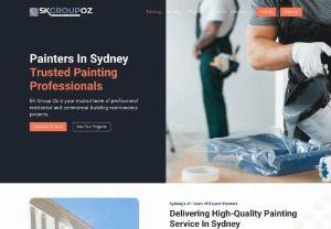 Painter Sydney | Interior & Exterior House Painting | SK Group Oz - We are your trusted Sydney painting team who deliver on what we promise from start to finish and beyond. Our team makes your vision a reality by giving you complete confidence in our quality painting services and transparent communication throughout the whole process. Our experienced team of painters Sydney will transform your walls and add wonderful colour to every room.