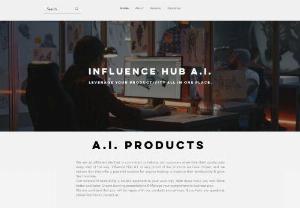 Influence Hub A.I. - We are an affiliated site that is committed to helping our customers streamline their productivity every step of the way. Influence Hub A.I. is very proud of the products we have chosen, and we believe that they offer a powerful solution for anyone looking to improve their productivity & grow their business.
