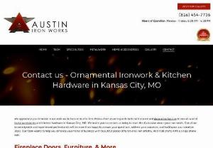 kitchen hardware kansas city mo - Contact Austin Iron Works today for more information about the work we do, including home accessories, fencing, and kitchen hardware in Kansas City, MO.