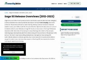 Complete Guide- Sage 50 Release Overviews 2012-2023 - Are you ready for the latest and greatest features in Sage 50? From 2012 to now, this accounting software has been constantly evolving to meet the needs of its users. In this complete guide, we will take a look at every Sage 50 release overview from 2012-2023. What's new in each version, how to upgrade, and why you should consider switching to Sage50 cloud.
