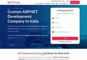 Best .NET Development Company in India, USA | ASP.Net Web Development Services - Consult Soft Suave, the best .NET development company in India to leverage expert ASP.NET web development services and build cost-effective web apps.