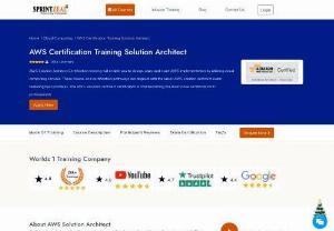 AWS Certification | AWS Training Course  - AWS Certification Training Course from Amazon. Get AWS Solution Architect Training from Industry experts. Enquire now. 