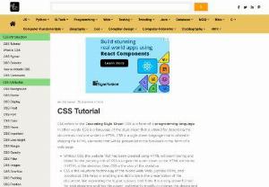 Unlock the Power of CSS with this Comprehensive Tutorial - Cascading Style Sheets (CSS) is a vital part of web development that allows developers to control the layout and appearance of a website. This CSS tutorial is an all-inclusive guide designed to help you understand the basics of CSS and how to use it to style web pages. From selectors and properties to box model and responsive design, this tutorial covers everything you need to know to create a visually appealing and functional website. 