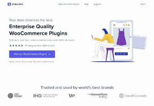 Top WooCommerce Plugins for conversions, sales growth & store admin - We are a leading software company established in 2010 and part of the Leap Ventures group. We are dedicated to providing excellent services and products to our customers, and have made a name for ourselves as a trusted partner of the official WooCommerce plugin. 