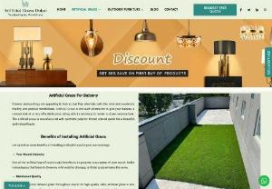 Buy Best Artificial Grass For Balcony in Dubai & Abu Dhabi Sale on - Artificial Grass for Balcony provides a lush and green landscape solution for urban dwellers. It transforms balconies into refreshing outdoor spaces, offering the look and feel of natural grass without the maintenance. With its durability and weather resistance, it's the perfect choice for enhancing your balcony's aesthetics and creating a cozy outdoor retreat. 