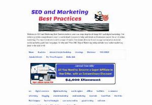 SEO and Marketing Best Practices  - Welcome to SEO and Marketing Best Practices website, your one-stop-shop for all things SEO and digital marketing. Our website provides comprehensive, easy-to-understand resources to help individuals and businesses master the art of online marketing. Our expert instructors cover a range of topics, from keyword research and on-page optimization to social media marketing and email campaigns. So why wait? Visit ABC Digital Marketing today and take your online marketing game to the next level!