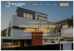Stucco Contractor Vernon & Salmon Arm | MJ's Stucco & Plaster - Stucco Contractor for custom homes 