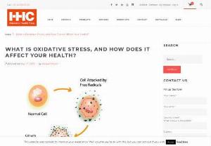 OXIDATIVE STRESS: WHAT IS IT AND HOW DOES IT AFFECT YOUR HEALTH? - An imbalance between free radicals and antioxidants in your body causes oxidative stress. Free radicals are oxygen molecules with an uneven number of electrons. The unequal number allows them to react swiftly with other molecules. Because free radicals mix so easily with other molecules, they can produce a vast cascade of chemical events in your body.