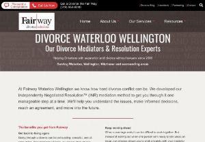 Fairway Divorce Solutions - Kitchener/Waterloo - At Fairway Divorce Solutions - Kitchener/Waterloo we know how hard divorce conflict can be. We developed our Independently Negotiated Resolution (INR) mediation method to get you through it one manageable step at a time. Well help you understand the issues, make informed decisions, reach an agreement, and move into the future. Contact Us: Fairway Divorce Solutions - Kitchener/Waterloo 25 Young St E, Waterloo, ON N2J 2L4, Canada 519-954-6240 