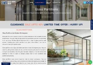 Buy Best Glass Partitions in Dubai @ Grab your Best Discount - Glass partitions are becoming increasingly popular in offices and homes. They provide a modern, stylish look while also offering the benefits of soundproofing and creating an open-plan feel. Whether youre looking for a way to divide up space or just want to add some privacy, glass partitions are the perfect solution.