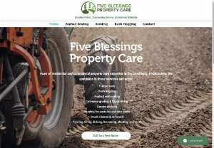 Five Blessings Property Care - Expert property care services in Lynchburg, VA. With extensive experience in plowing, seeding, tilling, land grading, bush hogging, and more, we can tackle any project with expertise and precision. From mowing fields to clearing brush and preparing driveways, we meet your needs honestly, affordably, and quickly. 