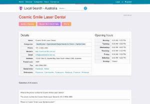 Cosmic Smile Laser Dental | 212/40 Yeo St, Neutral Bay, New South Wales 2089 - Dental implants are cosmetic dentistry but more importantly they let you chew confidently again. Cosmic Smile Laser Dental clinic in Neutral Bay, Sydney is the best clinic for dental implants. Visit us now, you will enjoy a long standing, friendly, personalised service based on trust. 