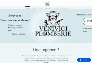 VENIVICI PLOMBERIE - Plumber with more than 10 years of experience specializing in troubleshooting and renovation, operates in the town of Villeneuve Loubet and the surrounding area
