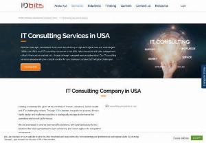 IT Consulting Services Company/Firms in USA | 10bits - 10bits is a leading IT Consulting Services Company/Firm in USA. We have been offering personalized IT consulting services to improve the business processes and finance infrastructure. We have helped 200+ clients to tackle their business challenges with our cognitive approach!