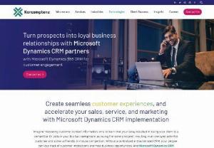 Microsoft Dynamics for Sales - Microsoft Dynamics CRM implementation partners - Maximize efficiency with seamless Microsoft Dynamics solutions and dedicated support for CRM success
