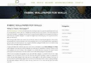 Fabric Wallpaper for Walls - If you're looking for an easy, cost-effective way to spruce up your walls, look no further than fabric wallpaper! Fabric wallpaper can add a unique and stylish touch to any room, and is quickly becoming a popular alternative to traditional wallpaper. It's a great way to add texture, color, and personality to any space. Fabric wallpapers are available in a wide variety of colors, designs, and textures to fit any decorating style. 