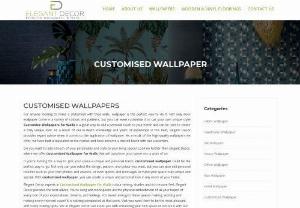 Customised Wallpaper for Walls - Are you looking for an easy and affordable way to give your walls an eye-catching, unique look? Customised wallpaper is the perfect way to make your space look like it was designed just for you. From beautiful florals to bold geometric patterns, customised wallpaper can bring any room to life. 