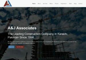 A&J Associates- Construction Company In Pakistan - A&J Associates is a leading construction company in Pakistan with over 20 years of experience. We specialize in a wide range of construction services, including commercial, residential, and industrial construction. We are committed to providing our clients with the highest quality construction services at competitive prices. Our team of experienced and qualified professionals is dedicated to meeting the needs of our clients and exceeding their expectations.