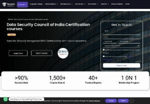 Data Security Council Of India - DSCI Certifications - Tsaaro Academy - Stay ahead in data security with the Data Security Council of India (DSCI). Explore DSCI's initiatives, training programs, and certifications at Tsaaro Academy.