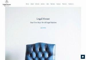 Legal House - A legal house is a platform that offers legal services and provides access to lawyers, advocates, and legal experts who can assist clients with their legal needs. These platforms may have a network of legal professionals with different specializations, allowing clients to find the right lawyer or legal expert for their particular legal issue. Legal houses may also offer online tools and resources, such as legal templates or online consultations, to make legal services more accessible...