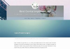 Cost of Gum Surgery - Teeth whitening Dental Tourism Re... - Gum disease or pyorrhea as it is more commonly known is the second most common disease in the world responsible for loss of teeth after dental caries. It is highly prevalent in India and renders many people without teeth every day. So its proper treatment is very essential as our smiles affect our confidence levels and our quality of life. 