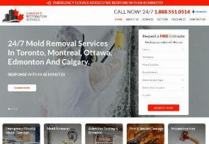 Toronto Mold Removal, Asbestos Removal, Fire & Smoke Damage | CRS - Canada's Restoration Services is a trusted name in restoration with a decade of experience. We offer residential & commercial asbestos removal, mold testing, and water damage restoration services in Toronto, Mississauga, Brampton, Vaughan, and the GTA. 