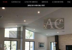 AC Interiors Inc Drywall & Acoustic Ceiling Removal - Simi Valley based specialty Drywall Contractor and Acoustic Ceiling Removal aka popcorn and cottage cheese, drywall patch and texture, water damage...