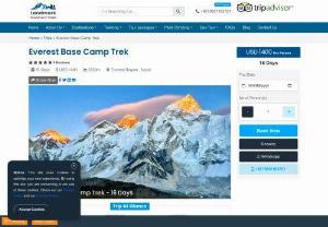 Everest Base Camp Trek, 16 Days Itinerary Cost, Include/Excluded | Landmark Discovery Treks  - Everest Base Camp trek is an adventure of a lifetime that takes you to the base camp of the world's highest peak, Mt Everest (8848m). Witness breathtaking views of Everest, Lhotse, Nuptse and a multitude of other peaks along with the serene Khumbu region. Have an authentic experience of the Sherpa culture and mountain lifestyle with the off chance of encountering some exotic Himalayan wildlife.