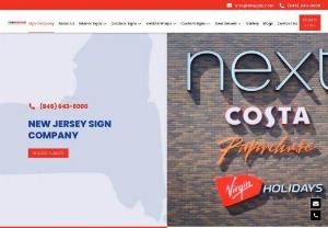 New Jersey Signs: Sign Company NJ | Local Sign Store Near Me - A professional New Jersey sign company you can rely on. We specialize in designing all kinds of indoor, outdoor signs including digital printing & branding solutions at the best price.