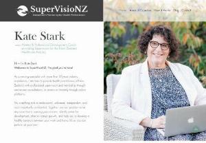 SuperVisioNZ - Kate Stark is SuperVisioNZ, a mentor and professional development coach providing independent supervision to New Zealand Healthcare professionals.