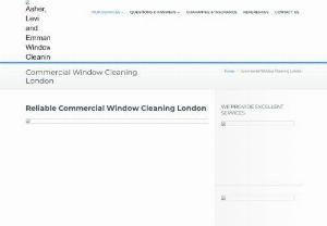 Commercial Window Cleaning London - Hire Certified Professional Commercial Window Cleaner in London. Asher and Window Cleaning Provides Top Quality, Affordable Window Cleaning Services in London by Skilled Cleaners. Call us on +447898290412 and Get Free Quote!