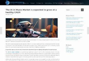 The AI in Music Market is expected to grow at a healthy CAGR - The AI in Music Market is estimated to grow over the forecast period. The increasing demand for AI in the music industry can be attributed to rapid technological advancements, including the introduction of enhanced voice and sound detection software, as well as AI tools for song creation, editing, and post-production. For more information, please refer to our website. 