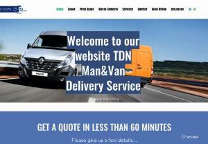 TDN Man and Van - Welcome to our professional removal company and waste/rubbish clearance services in Northamptonshire, serving Leicestershire, Cambridgeshire, and beyond. Whether you're planning a local move or a long-distance relocation, our experienced team of movers and our reliable fleet of vehicles are here to make your move stress-free and efficient. Our removal services include man and van removals, house removals, office removals, furniture removal, and packing/unpacking services.