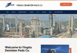 Demister Pads for Vacuum Towers, Gas Liquid Separator and Vessels - Yingdu is a professional manufacturer and supplier of Demister Pads. Our major filter products include ss wire mesh demister pads 304, 316, 347 and other grades, vane type demister pads, copper knitted mesh, monel and inconel knitted mesh demisters and PP demisters of various sizes. Yingdu Demisters are populary used in petroleum refining, petrochemical industry, gas chemistry, synthetic chemistry, salt and sugar manufacturing and other chemical industries. Our demister pads mainly...