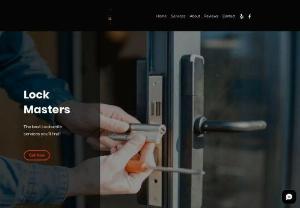 Lock Masters - Lock Masters provides locksmith services including emergency lockout assistance, car key cutting, access control systems, and lock installation/repair.