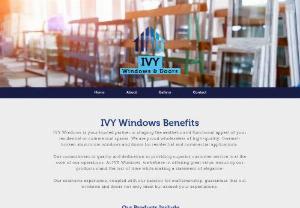 Home | Ivy Windows - IVY Windows is your trusted partner in shaping the aesthetic and functional appeal of your residential or commercial spaces. We are proud wholesalers of high-quality, thermal-broken aluminium windows and doors for residential and commercial applications.