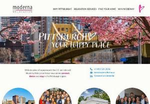Moderna Relocation -  With decades of experience in the U.S. and abroad, Moderna Relocation helps newcomers connect, thrive, and stay in the Pittsburgh region.